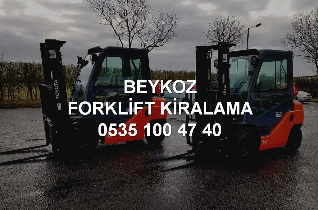 Beykoz Forklift Kiralama